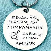 1pc Unbreakable Connection, Best Friends Stainless Steel Keychain - Perfect Gift For Sisters, Girlfriends, And BFFs