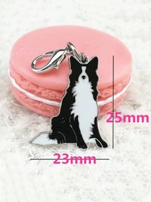 1 Metal Fashion Hot Pet Key Chain Dog Pendant Animal Enamel Keychain Women Bag Jewellery Girlfriend Gift Car Accessories Bag Charm School Cartoon Animal Cute Goth Y2k Bag Accessories Lanyards With Id Holder Car Accessories Bag Charms Christmas Car Accessories Teacher Sister Gift Ideas - Multicolor - View 22