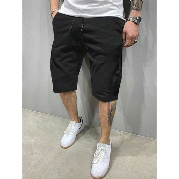 Bermuda Sarja Shorts Masculina Alta Qualidade Verão Masculino Top tendecia