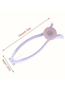 1pc Pain-Free Facial Hair Remover, Spring Coil Waxing Tool For Cheeks, Eyebrows, And Chin, Portable DIY Beauty Tool For Women, Non-Waterproof, Low Allergenic, For Face Use