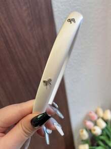 3/2/1pc Women's Bow Headband, Black/Pink Imitation Silk Headband, Casual, Elegant, Romantic, Sweet Fashion Accessories ,Hair Hoop Hairband For Women Head Accessories