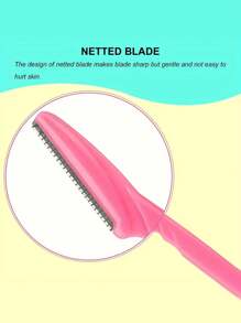 12pcs Stainless Steel Eyebrow Razors - Unscented Multi-Purpose Body Hair Removal Tool, Sharp Blades, Easy Grooming, No Accessories Included - Multicolor - View 11