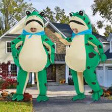 Inflatable Frog Costume Adult, Inflatable Costume For Adult, Frog Inflatable Costume Women/Men For Funny Party, Blow Up Costumes, Frog Dress, Frog For Festive Personalized Dress Up
