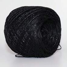 1 Rolle, 50g bunte einzigartige Gold Silber Garn Knäul Häkel Faden mit Glitzer zum Handweben, perfekt für DIY Strick- und Häkelprojekte - ideal zum Erstellen von Pullover, Mützen, Taschen und Puppen