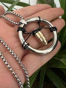 全新卡通电影同款设计吊坠项链首饰合金金属镀层角色扮演道具项链配饰朋克风格礼物赠朋友