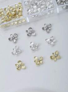 Y2K 指甲饰物 1 盒（60 件）3D 合金 DIY 礼物，适合女孩美甲宝石美甲用品，适用于多种配饰装饰指甲手机壳鞋子衣服包包工艺品 - 彩色 - 查看 7