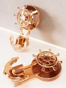 1 件装旋转真空吸盘浴室挂钩，强力粘合，无损，无需钻孔，适用于厨房、浴室壁挂 - 彩色 - 查看 8