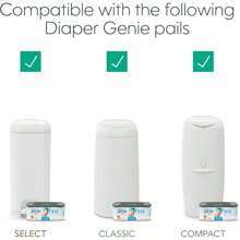 Die  Jumbo-Nachfüllpackung mit durchgehender Folie bietet Platz für bis zu 810 Windeln für Neugeborene pro Nachfüllpackung.