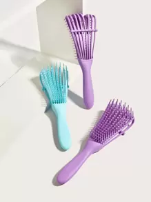 适合黑色自然发质的顺发梳，适合非洲 3/4abc 纹理卷发的顺发梳，更快更轻松地梳理湿发或干发，无痛发刷梳子母亲节鲜花，送给妈妈的个性化礼物，最后一分钟的礼物，母亲节创意，母亲节礼物，送给妈妈的手工卡片，50 美元以下的最佳母亲节礼物