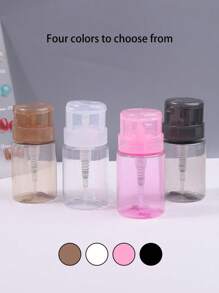 Nail Art Plastic Bottle, Nail Removal, Washing, Nail Water, Nail Art Anti Overflow, Pressing Bottle, Packaging, Makeup Remover, Empty Bottle
