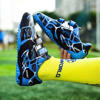 Lightweight Breathable Classic Fashion Minimalist Low-Top Soccer Trainers, Outdoor Sports Shoes