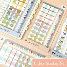 150 stuks/set multi-color label index sticker set, accent label sticker, creatieve multifunctionele index en classificatie, dik papier