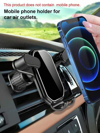 新款加厚防滑车载后视镜夹式出风口手机支架，多功能车载手机支架，汽车配件，出风口仪表导航车载支架，送给男友的礼物，兼容和安卓手机，生日礼物，送给家人和朋友的汽车配件和手机配件