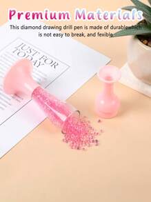 1 pièce/Stylo d'Art Diamant,Stylo de Peinture Diamant,Pot de Fleurs Stylo de Pointillés,Kit de Peinture d'Art Diamant,Pour Fabrication d'Artisanat