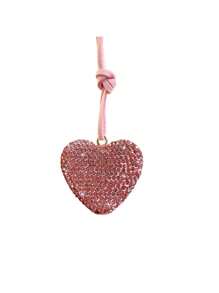 1 件闪亮心形吊坠可爱水钻心形挂饰，可爱心形吊饰，送给朋友/爱人的礼物圣诞树装饰/情人节装饰 - 彩色 - 查看 21