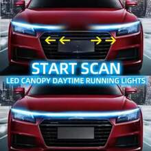 1.5M Flexible LED Hood Light, Car Hood Light Strip, Universal 12V Car Hood Light Strip, Flexible LED, Suitable For Cars, SUV, Trucks