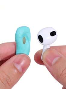 1 pezzo Gel per la pulizia della polvere del telefono, utensile per la pulizia del telefono per rimuovere la polvere dalle fessure del telefono e degli auricolari