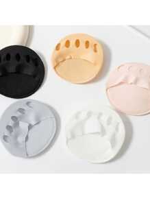 1 Pair Of Foot Relief Feet: Breathable And Comfortable Foot Pads - Invisible Half-Size Mats, Foot Pads, Non-Slip Shock Absorption, Soft Fabric, Foot Cushioning, Comfortable And Breathable, Back To School Supplies, Boots Accessories For Shoes For Women, For Outdoor, Sport, Travel, Household, Office, School