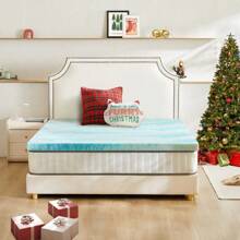 Sweet Furniture Memory Foam Bed Topper With Cooling Gel Swirl Infusion - Perfect Gift For A Cozy Sleep - 3 inches-KING - View 4