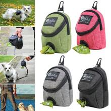 Sac à friandises pour dressage de chien portable, sac à friandises pour animaux de compagnie pour l'extérieur, sac à récompenses pour chiots, sac à ceinture pour sacs à déjections canines, accessoires pour animaux de compagnie