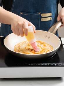 1/3/4件户外烧烤油锅刷硅胶油瓶刷带盖带刻度酱汁刷家用烘焙工具油刷