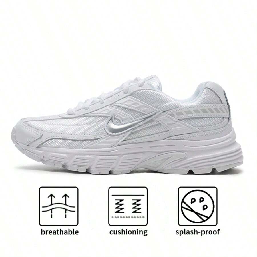 Nike Zapatos deportivos casuales para mujer INITIATOR, de moda y versátiles - blanco/gris fotón/plata metalizado - Ver 1