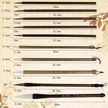 Juego de Pinceles de Caligrafía China con Bolsa de Almacenamiento Pintura Tradicional China