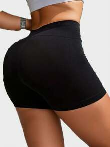 3pcs Women Seamless Soft Breathable Yoga Shorts, Suitable For Fitness, Cycling, Running, Exercising - Multicolor - View 6