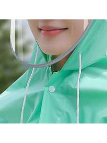 1 件户外徒步雨衣，全身雨披，适用于摩托车、自行车和成人，防水加长设计 - 彩色 - 查看 8