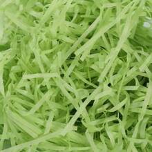 Caja de regalo de 100g rellena con papel rafia natural triturado a rayas, material para forrar y decorar cajas de caramelos - Multicolor - Ver 10