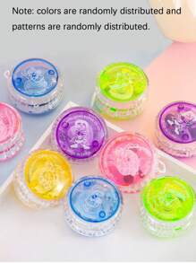 10 件随机夜光溜溜球玩具，休闲娱乐 - 彩色 - 查看 10