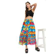 Gypsie Blu Women Summer Skirt For Casual Daily Cocktail Party Beach Dating Holidays - 彩色 - 查看 7