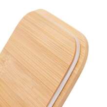 Container Set - Black Iron Kitchen Canister Set With Bamboo Lids (3 Pieces, 48 Oz)642325