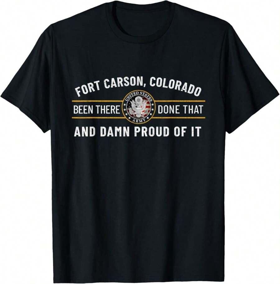 Fort Carson, Colorado Veteran Gift Tee Unisex T-Shirt