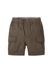 3pcs Boys' Solid Color Sports Shorts, Kids Casual Home & TravelBermuda Shorts, Spring/Summer