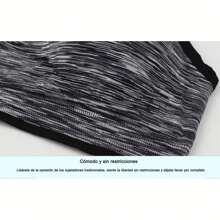 TRUMOVE Brassiere Deportivo para Mujer en Diversos Colores Sin Armazón Antichoque Absorbente Transpirable y con Absorción y Evacuación de Sudor Ropa Deportiva Superior para Mujer,top deportivo mujer,ropa deportiva de mujer,tops deportivos para mujer,top deportivo,tops de mujer,gym,brassieres de mujer - Negro - Ver 7