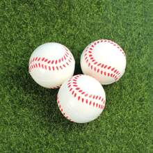 3Pcs/10Pcs 4cm Cat Toys Balls - Basketball, Soccer Ball, Mini Basketball, Bouncy Balls, Assorted Colors