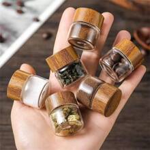 1 件迷你玻璃密封罐，10ml，20m，L30ml 便携式试管储存和存储工具，小空瓶密封储存 - 彩色 - 查看 1