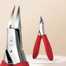 1pc Stainless Steel Precision Toenail Clipper - Effortless, Suitable For Ingrown & Thick Nails, Classic Design, Odorless, Durable