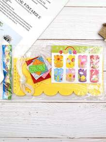 8 pièces de porte-stylo fait maison en feutre créatif avec des animaux de bande dessinée cousus à la main en 3D. Boîte de rangement de bureau circulaire pour enfants. Matériel DIY pour l'école maternelle. Artisanat pour enfants. Idéal pour la rentrée scolaire et les récompenses cadeaux.