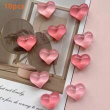 5/10/20 包磁性心形卡通防水防摔冰箱贴，磁铁+PVC 材质，冰箱贴套装，趣味留言贴纸，圣诞节、万圣节、感恩节礼物，厨房、客厅