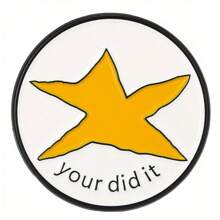 1pc Unique Zinc Alloy Creative Enamel Badge Brooch For Men And Women - Fashion Accessory Pin For Backpacks, Hats And Jackets - Perfect Birthday Gift For Friends And Family - 1pc - View 7