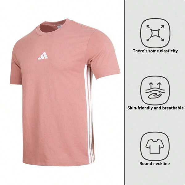 Adidas M 3S SJ TT Shirt Men's Sportswear Fitness Training Comfortable Breathable Casual Wear Short Sleeve JE6395