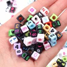 100pcs/Pack Acrylic Square & Flatround Letter Loose Beads, Fashion Cute Colorful Plated, Neon Colors, Multi-Choice For DIY Bracelets, Necklaces, Jewelry, Phone Charms, Keychains Making, Wholesale Beads