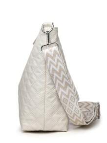 Women's Fashion Diamond Quilted Lightweight Nylon Crossbody Bag