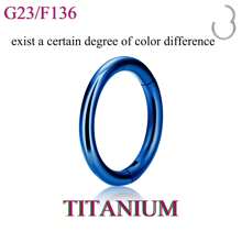 1pc Unisex Minimalist Non-Pierced Clip Closure Earrings, Made Of Sensitive G23 Titanium Or 316L Stainless Steel, Multi-Purpose For Ear, Nose, Lip