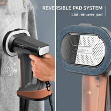 Rowenta, vaporizador de ropa, Pure Force 3 en 1, capacidad de 7 onzas, plancha vertical, planchado horizontal, removedor de pelusas, ligero, apagado automático, DR8855U1 - Removedor de plancha, vapor y pelusa 3 en 1 - Ver 11