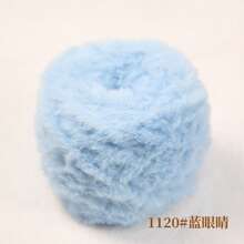 1pc 100g Crochet Yarn Woollen Yarn Thick Wool Imitation Mink Wool Fancy Yarn Thick Wool Hand Woven Yarn Soft Yarn DIY Crochet Knitting Yarn For Clothes, Hats, Scarves, Blanket Comfortable Fluffy Fur Yarn, Fuzzy Yarn Handmade Crochet Lover, Mother's Day Gifts, Birthday Decorations