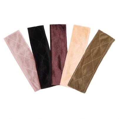  1条Nunify隐形假发固定带，防滑假发胶带，带可调节挂钩，天鹅绒舒适假发带，防滑透气假发固定带，假发固定带，假发胶带，黑色/肤色/棕色