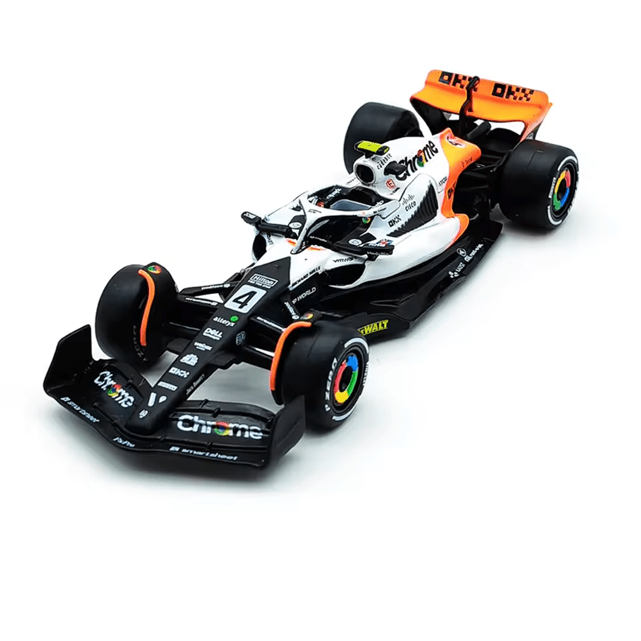 Bburago McLaren MCL38 Formel 1 Modellauto 1:43 - Lando Norris Monaco GP Edition